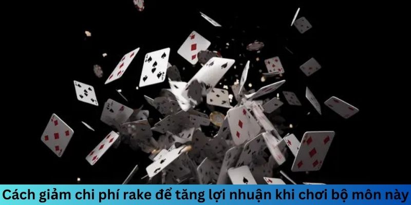 Cách giảm chi phí rake để tăng lợi nhuận khi chơi bộ môn này