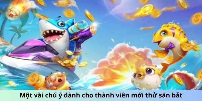 Một vài chú ý dành cho thành viên mới thử săn bắt